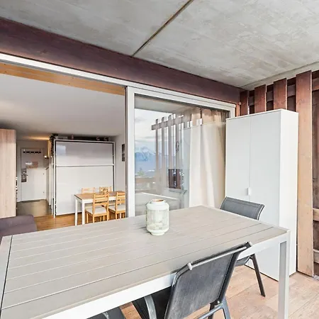 Apartamento Chaleureux A Anzere, Accessible A Ski, Proche De