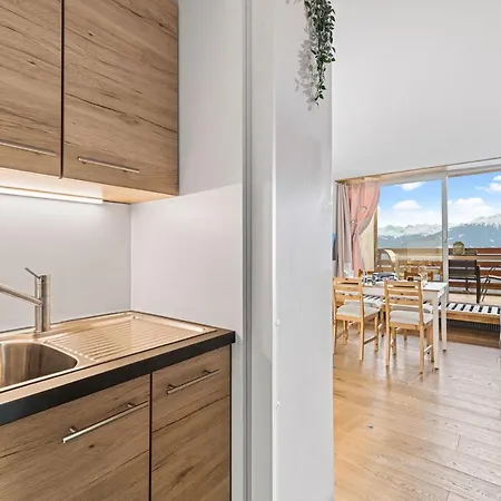 Chaleureux A Anzere, Accessible A Ski, Proche De Apartamento Anzère