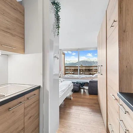 Apartamento Chaleureux A Anzere, Accessible A Ski, Proche De Anzère