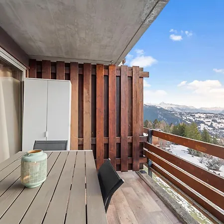 Chaleureux A Anzere, Accessible A Ski, Proche De Apartamento Anzère