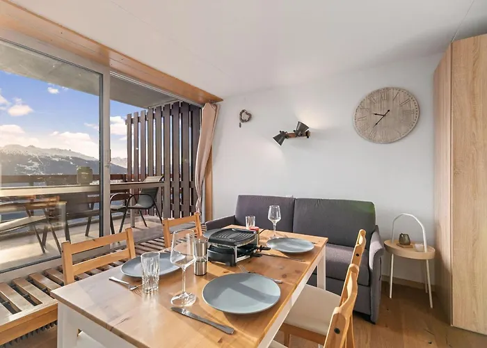 Chaleureux A Anzere, Accessible A Ski, Proche De Anzère